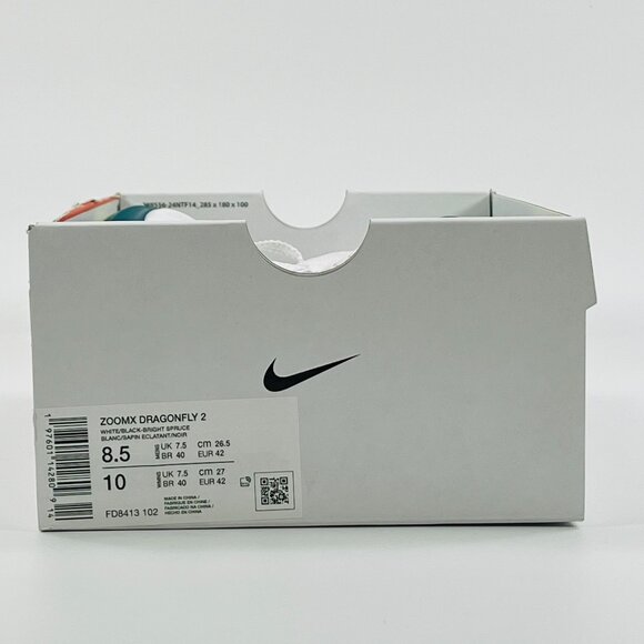 Nike ZoomX Dragonfly 2 'White Spruce Electric' FD8413-102 Track Multi Size - Picture 15 of 16